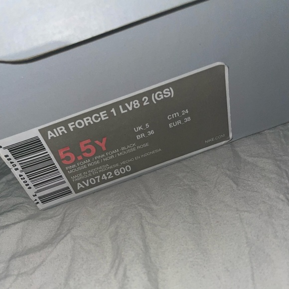 Have a Nike day Pink Air Force 1 Low - Picture 2 of 2